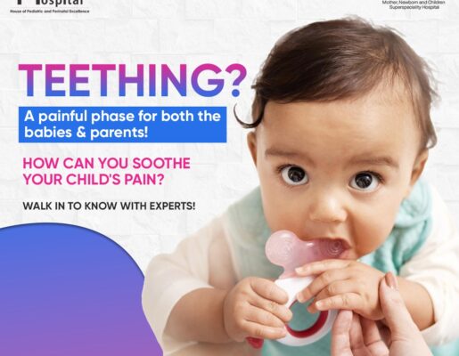 teething is natural process which might make baby